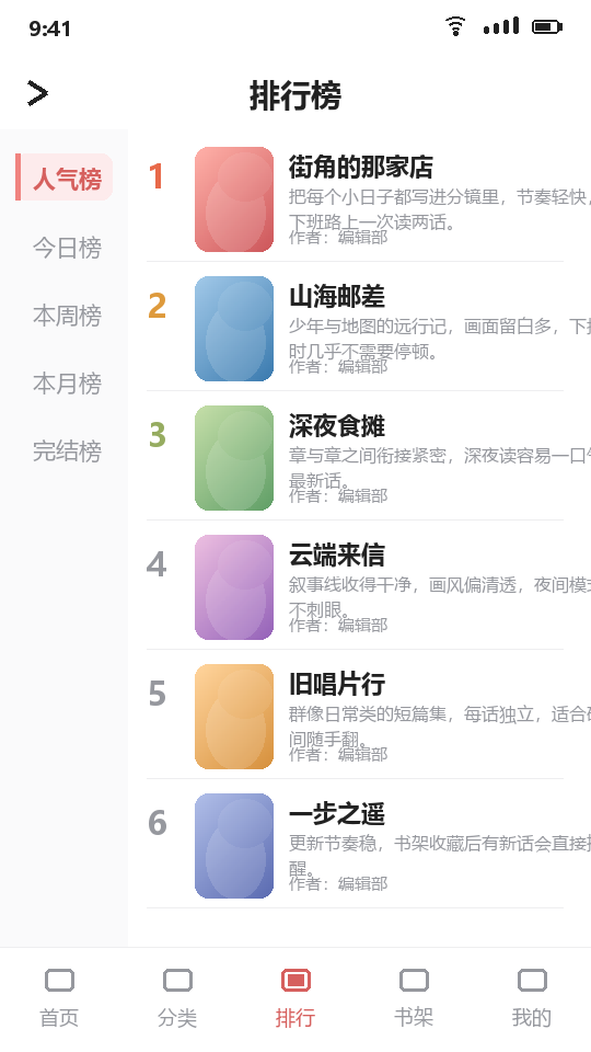 汗汗漫画排行榜，含人气榜与完结榜